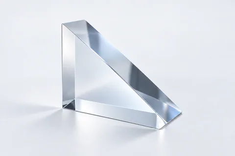 Illustrative single right-angle prism representing the Optical Prisms family