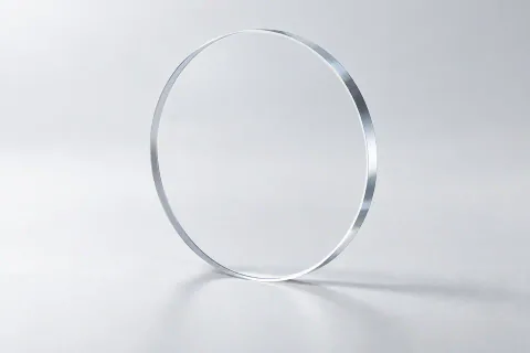 Illustrative single BK7 or K9 optical window