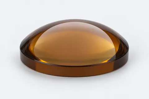 Illustrative single chalcogenide glass lens