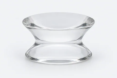 Illustrative single double-concave lens