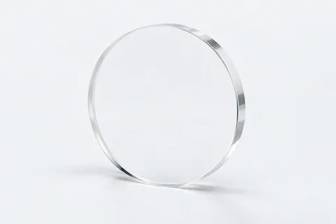 Illustrative single fused silica optical window