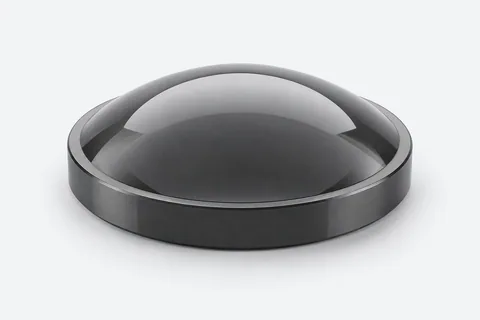 Illustrative single germanium aspheric lens