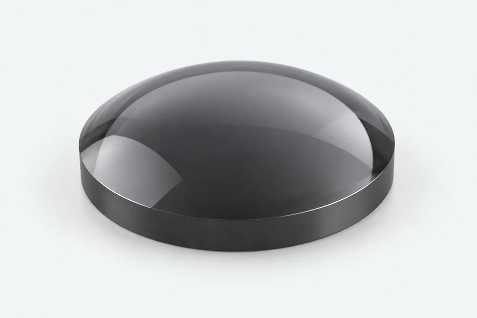 Illustrative single germanium lens