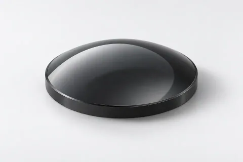 Illustrative single infrared aspheric lens