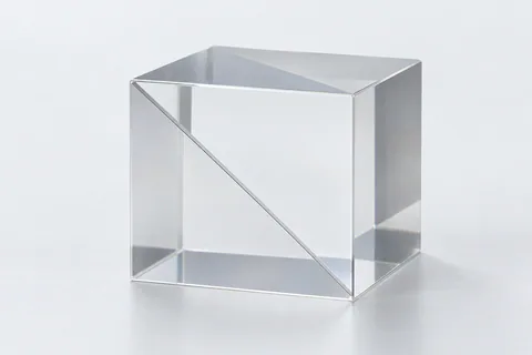 Illustrative single non-polarizing beam splitter cube