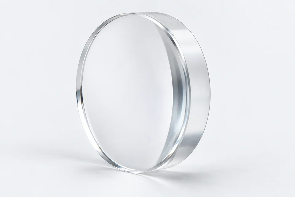 Illustrative single plano-concave lens