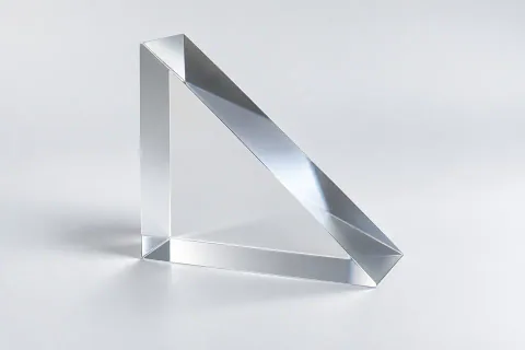Illustrative single right-angle prism