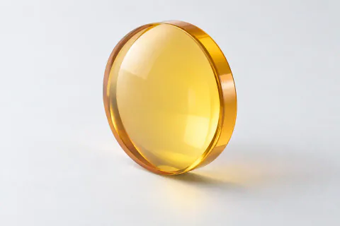 Illustrative single zinc selenide lens