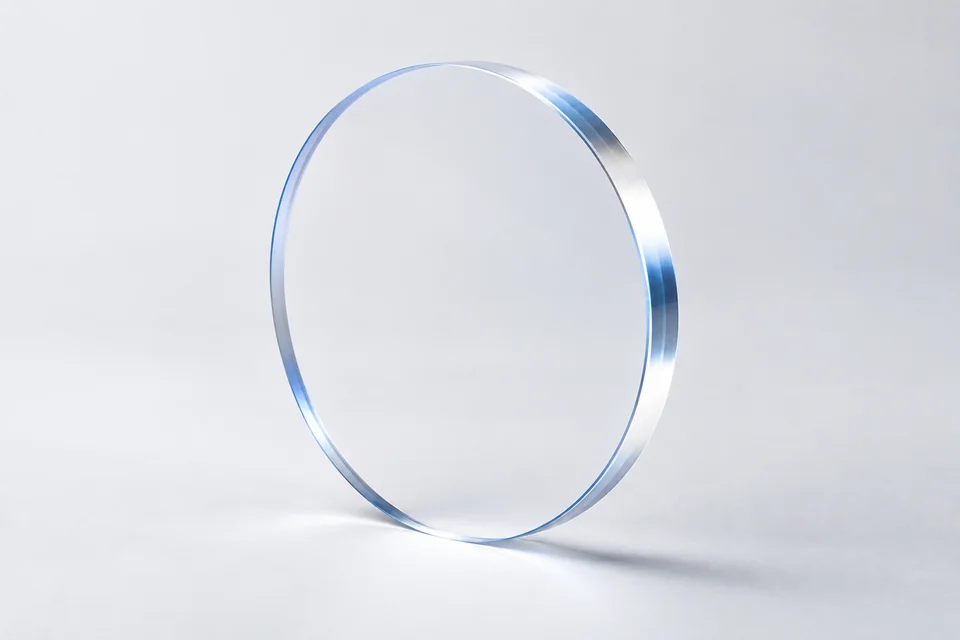 Illustrative single sapphire optical window